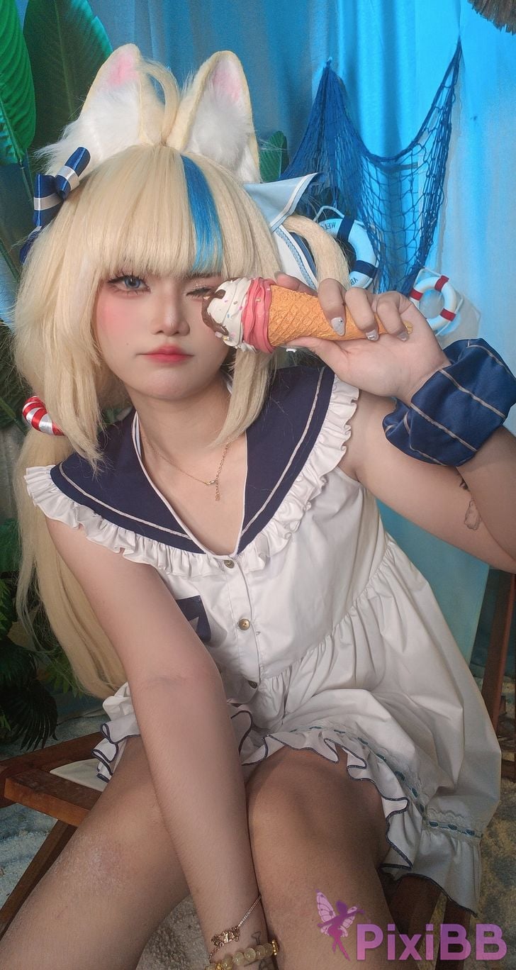 Cosplayer Miinmeow Saba Sameko PixiBB.COM 051