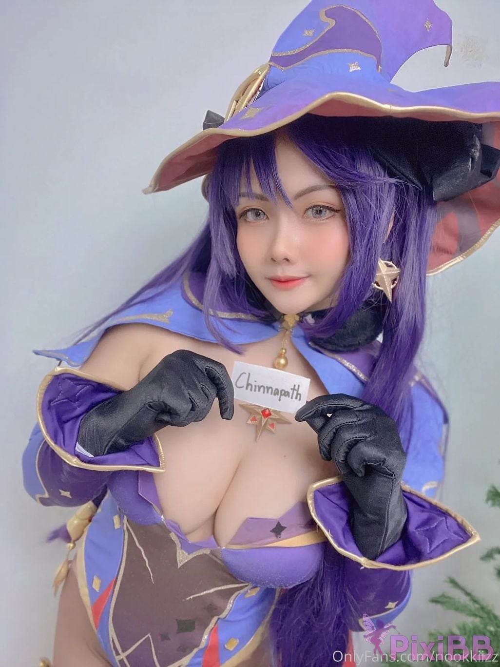 Cosplayer nookkizzcos Mona Genshin PixiBB.COM 002