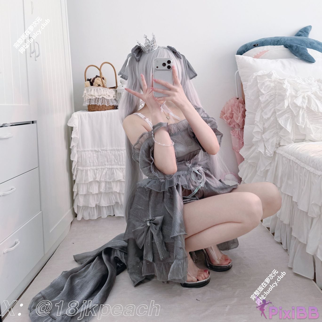 OtherXXX 18jkpeach Fairy peach a sweet cinderella Blanche Hatsune PixiBB.COM 077