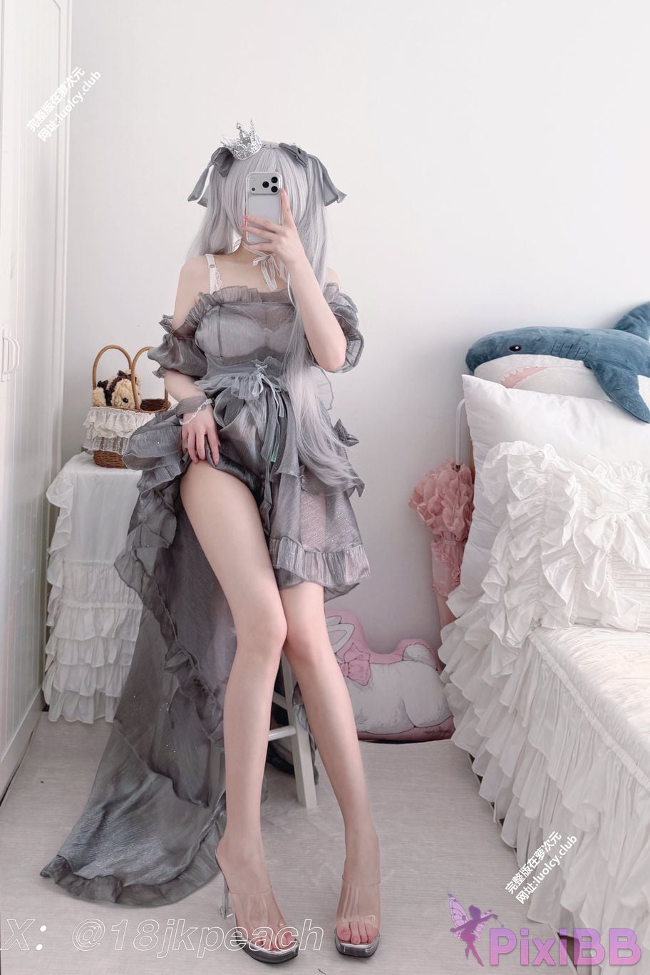 OtherXXX 18jkpeach Fairy peach a sweet cinderella Blanche Hatsune PixiBB.COM 080