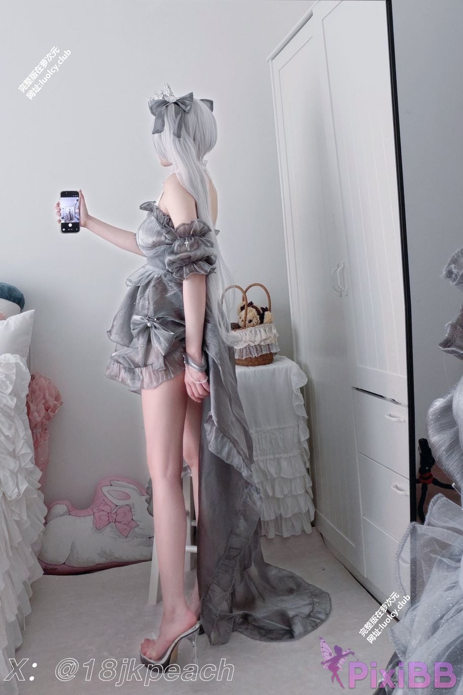 OtherXXX 18jkpeach Fairy peach a sweet cinderella Blanche Hatsune PixiBB.COM 091