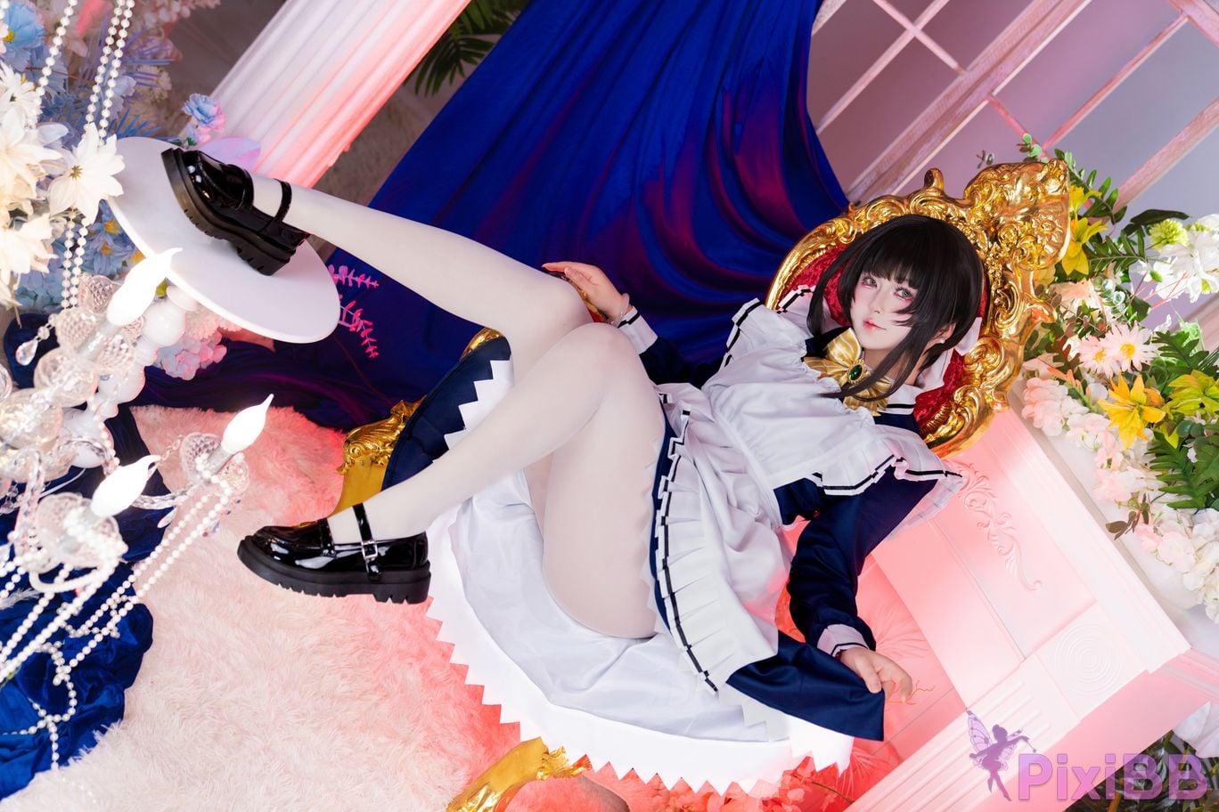 Cosplayer Meow acridine Four Seasons Natsume Maid PixiBB.COM 005