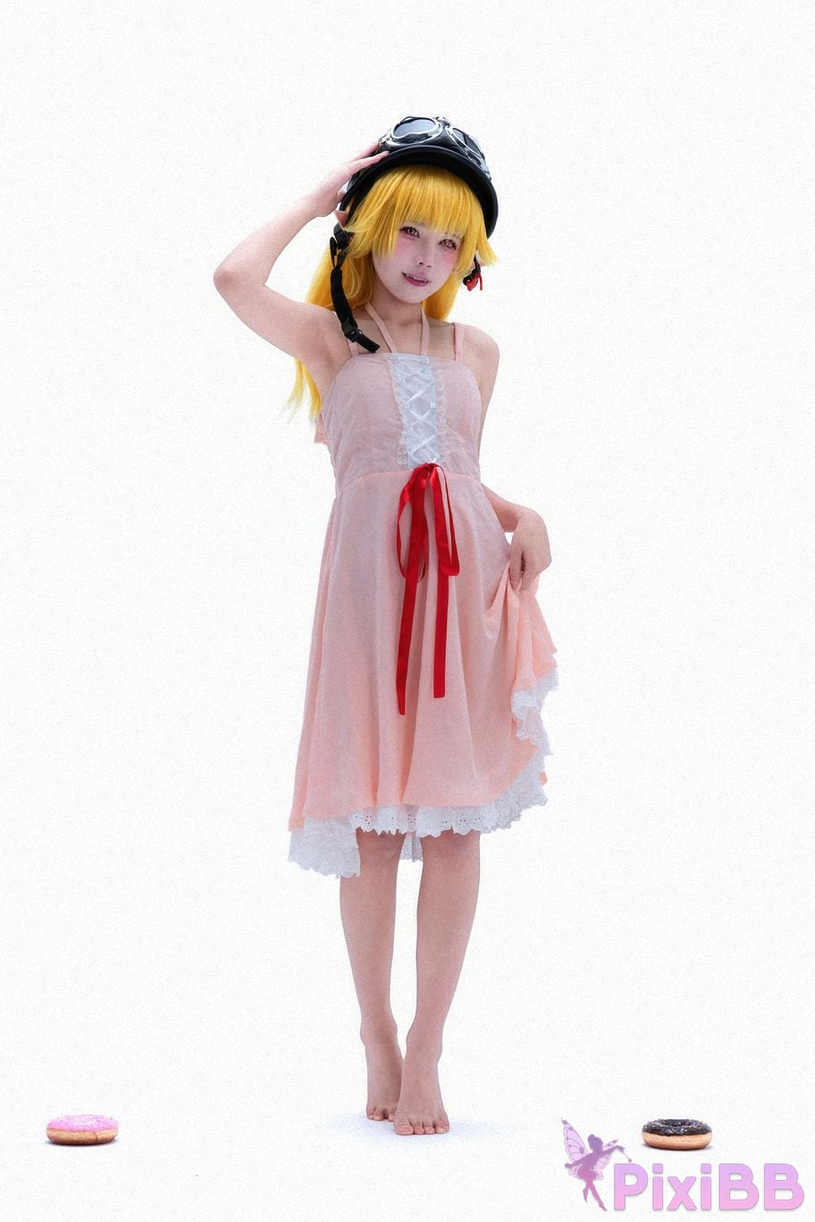 Cosplayer Shimizu Nagi Story series Shinobu Oshino PixiBB.COM 001