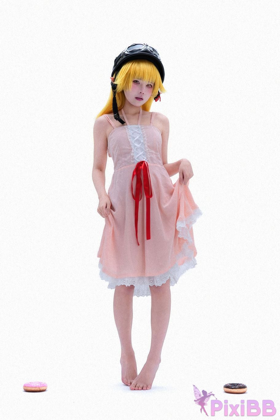 Cosplayer Shimizu Nagi Story series Shinobu Oshino PixiBB.COM 002