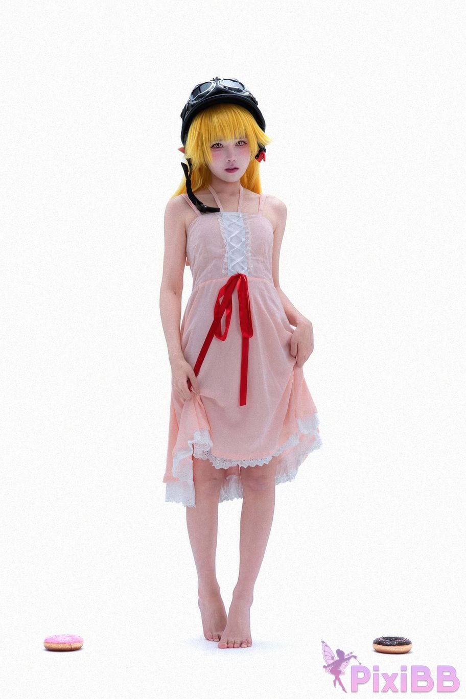 Cosplayer Shimizu Nagi Story series Shinobu Oshino PixiBB.COM 003