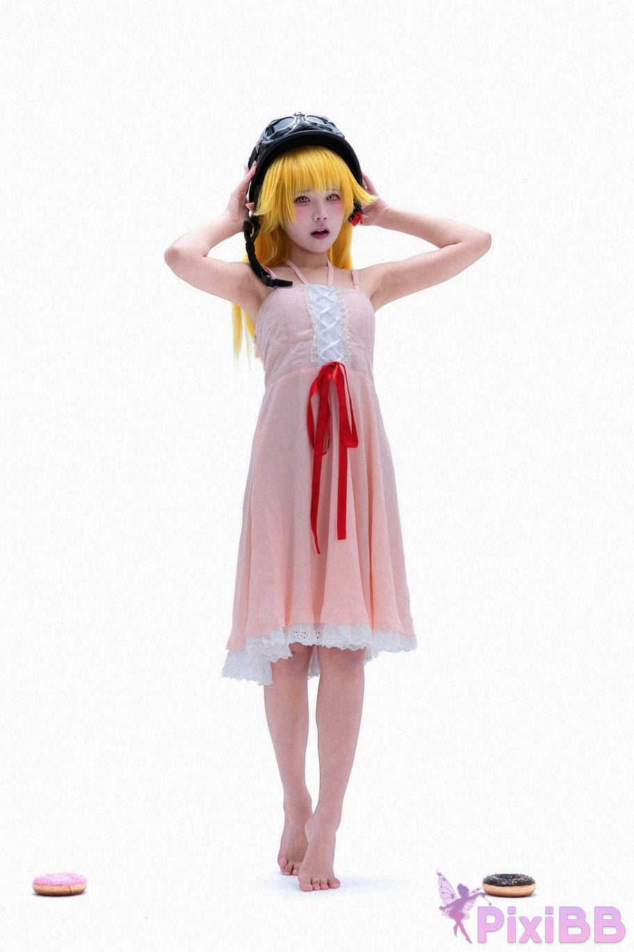 Cosplayer Shimizu Nagi Story series Shinobu Oshino PixiBB.COM 004