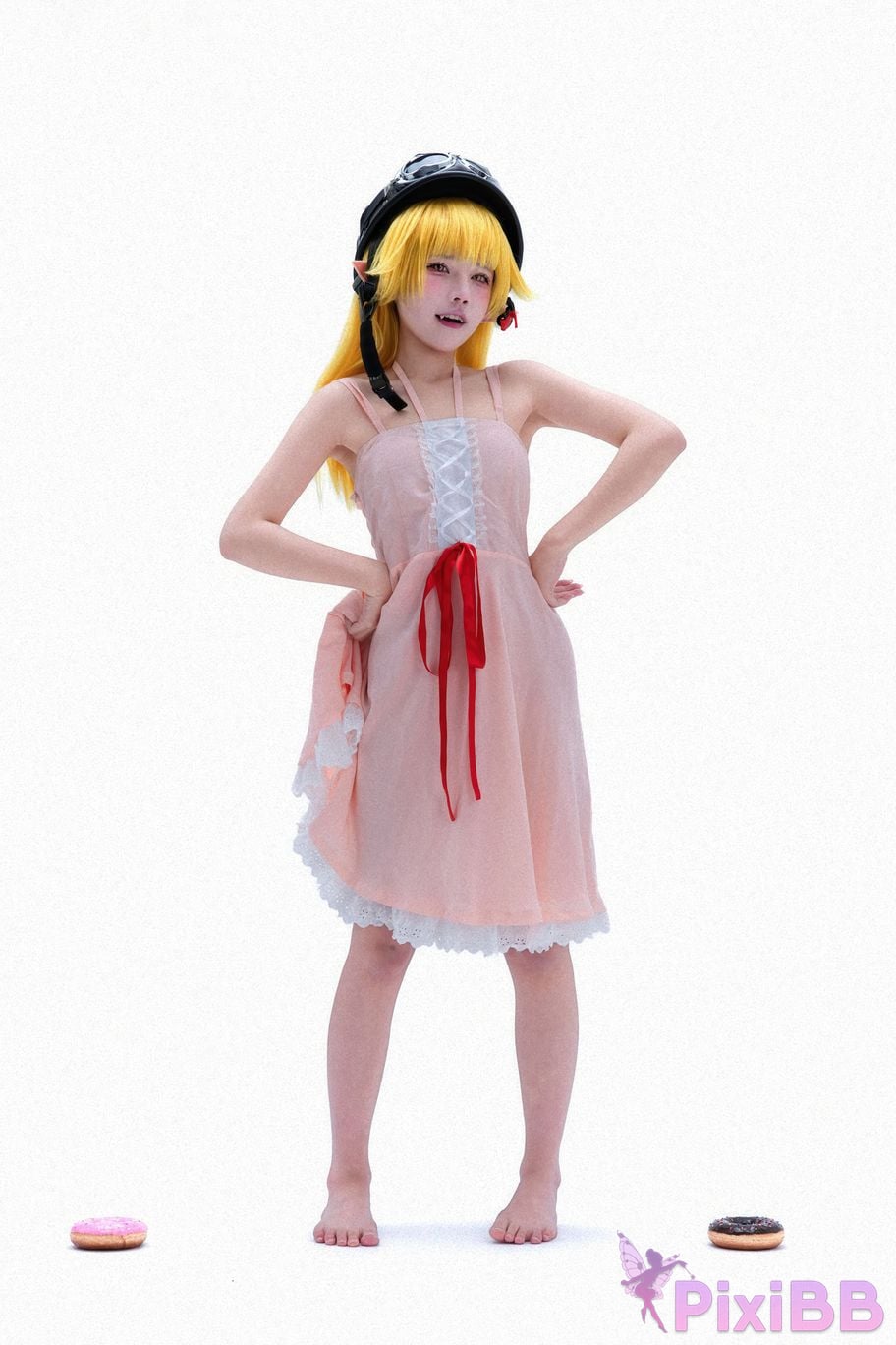 Cosplayer Shimizu Nagi Story series Shinobu Oshino PixiBB.COM 005