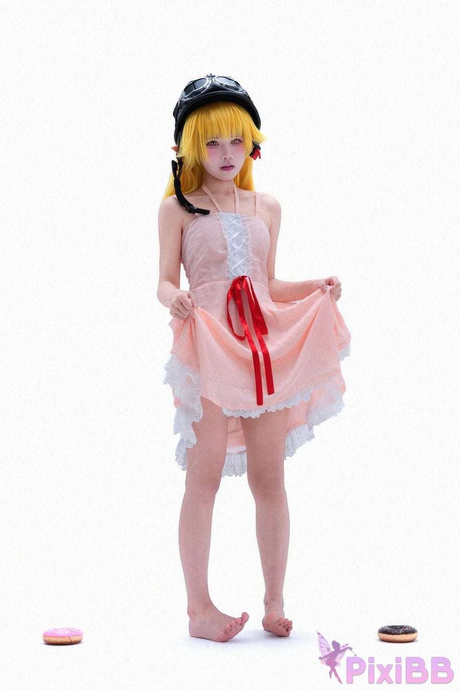 Cosplayer Shimizu Nagi Story series Shinobu Oshino PixiBB.COM 006