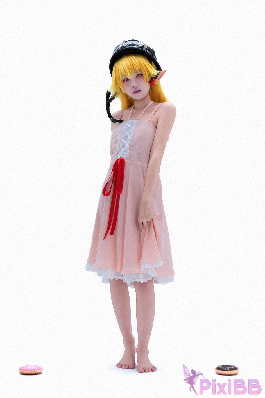 Cosplayer Shimizu Nagi Story series Shinobu Oshino PixiBB.COM 008