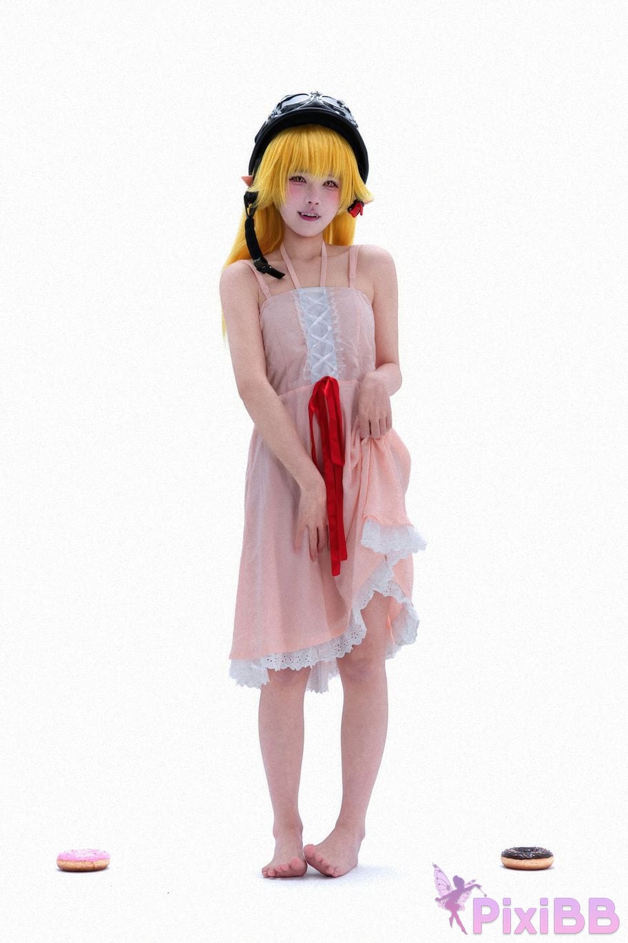 Cosplayer Shimizu Nagi Story series Shinobu Oshino PixiBB.COM 009