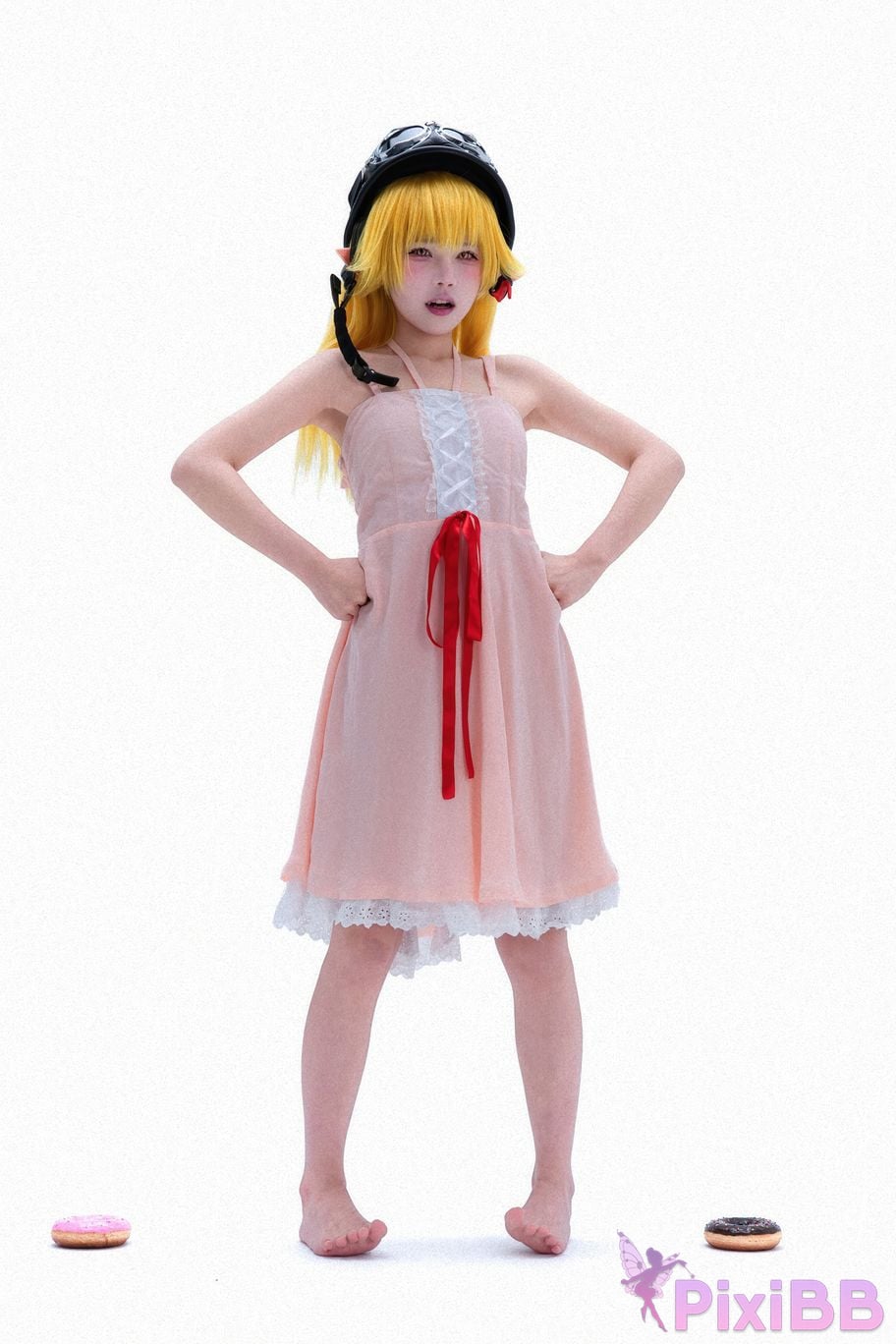 Cosplayer Shimizu Nagi Story series Shinobu Oshino PixiBB.COM 010