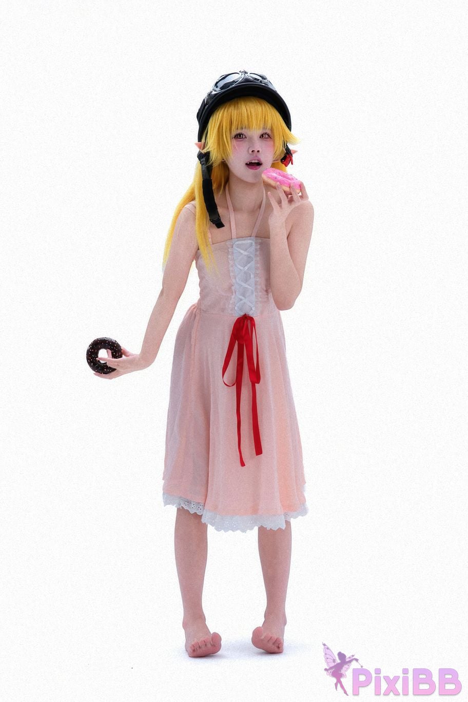 Cosplayer Shimizu Nagi Story series Shinobu Oshino PixiBB.COM 012