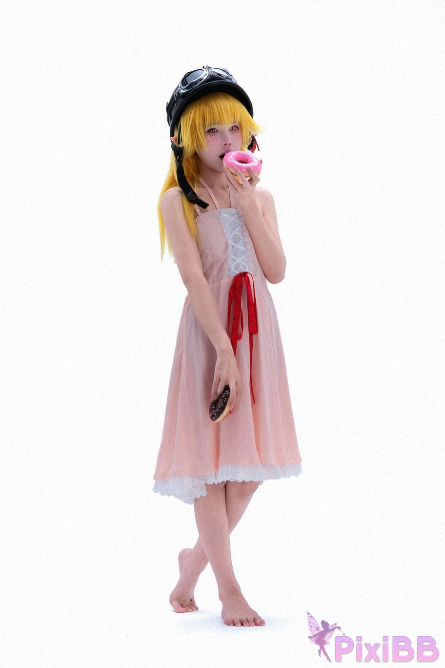 Cosplayer Shimizu Nagi Story series Shinobu Oshino PixiBB.COM 014