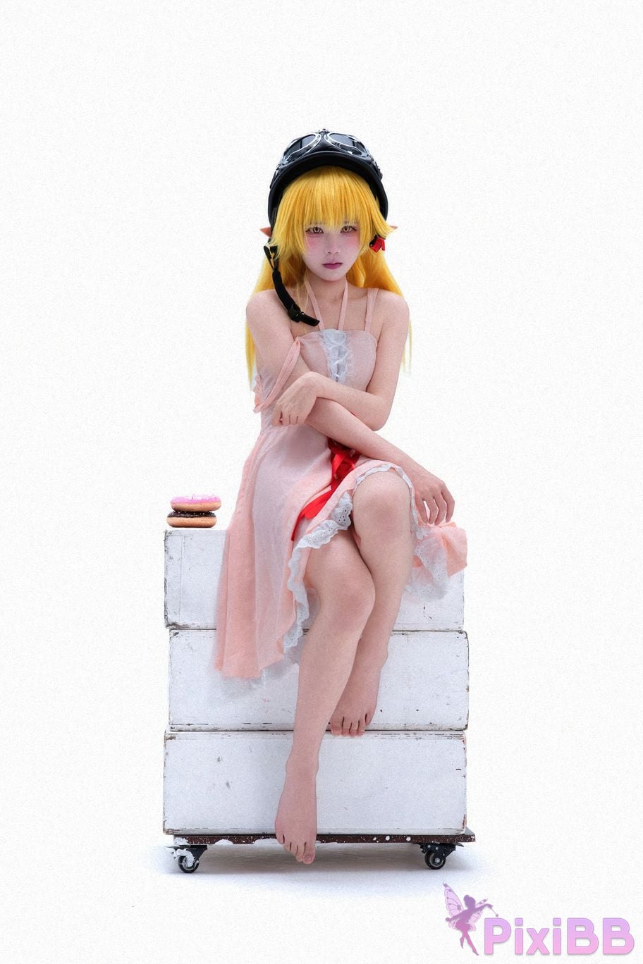 Cosplayer Shimizu Nagi Story series Shinobu Oshino PixiBB.COM 019