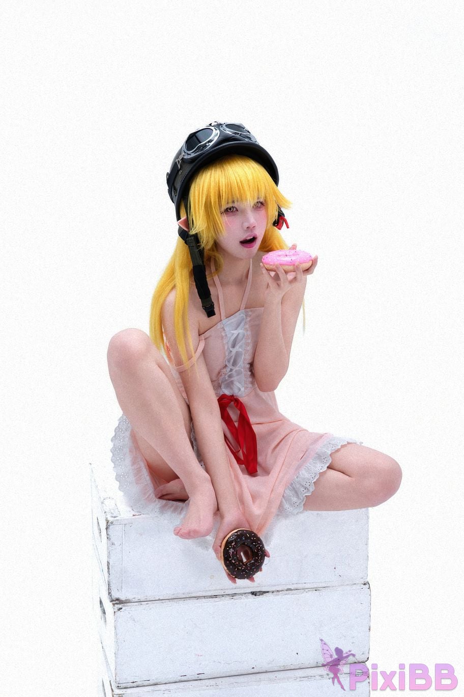 Cosplayer Shimizu Nagi Story series Shinobu Oshino PixiBB.COM 020