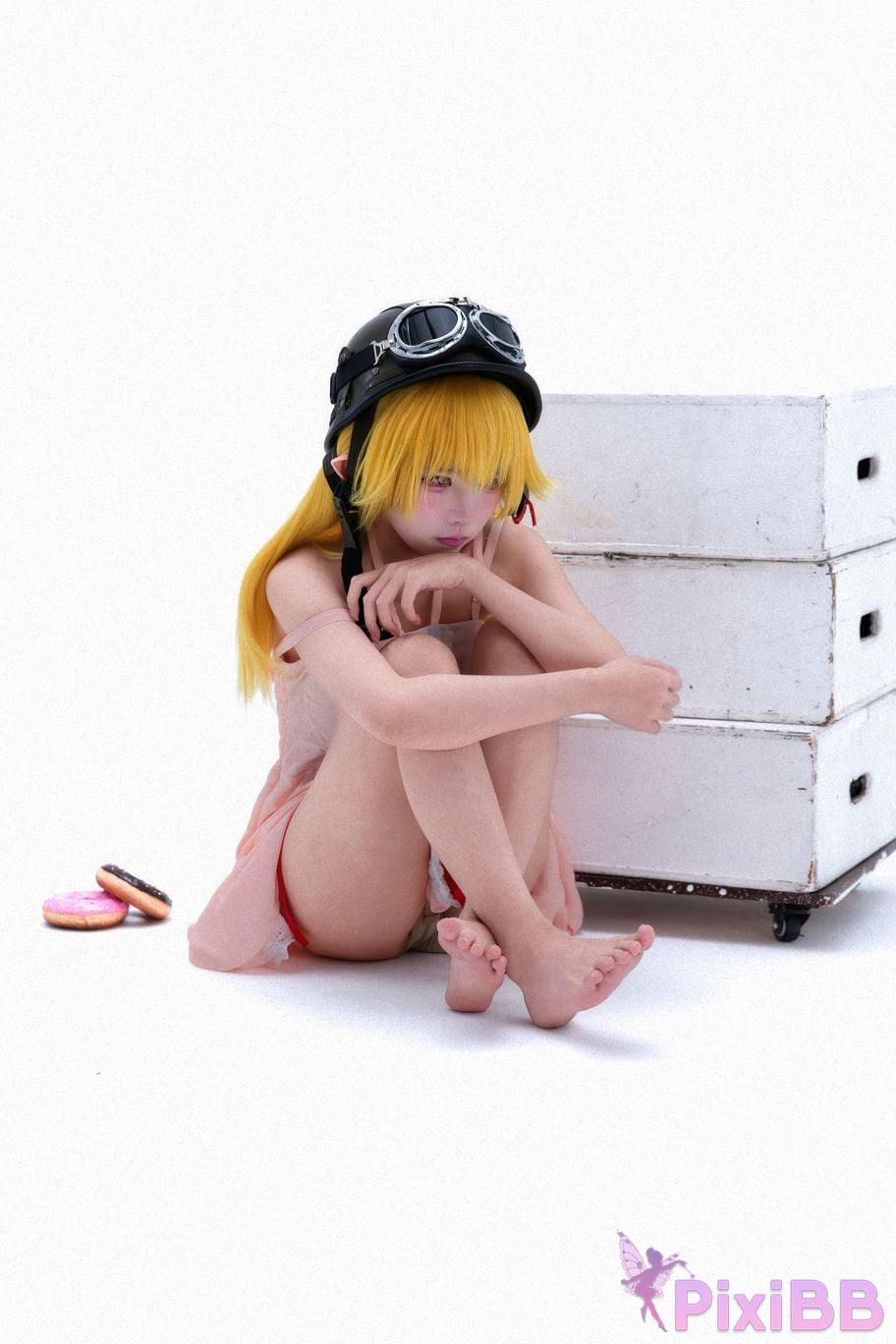 Cosplayer Shimizu Nagi Story series Shinobu Oshino PixiBB.COM 029