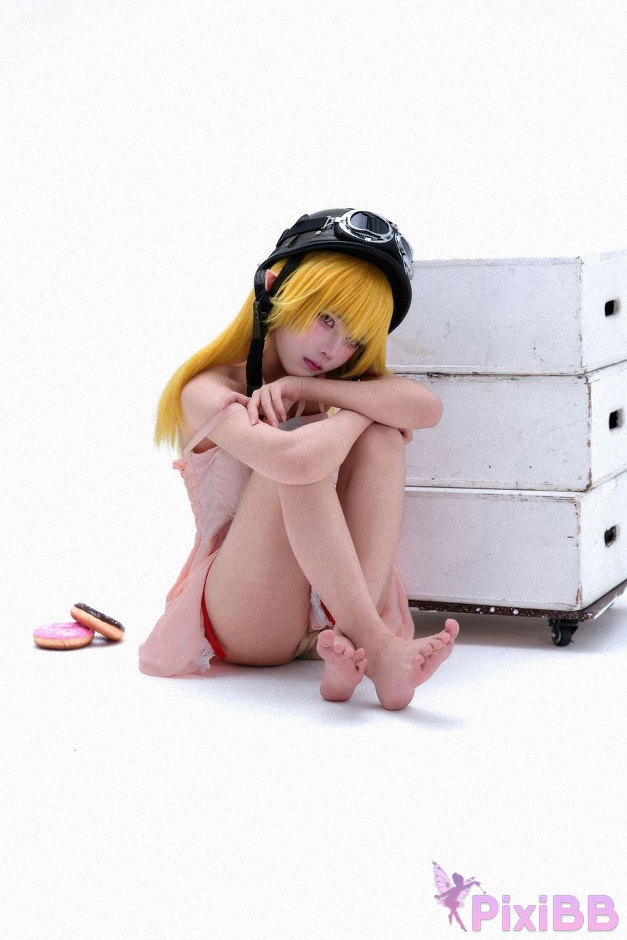 Cosplayer Shimizu Nagi Story series Shinobu Oshino PixiBB.COM 030