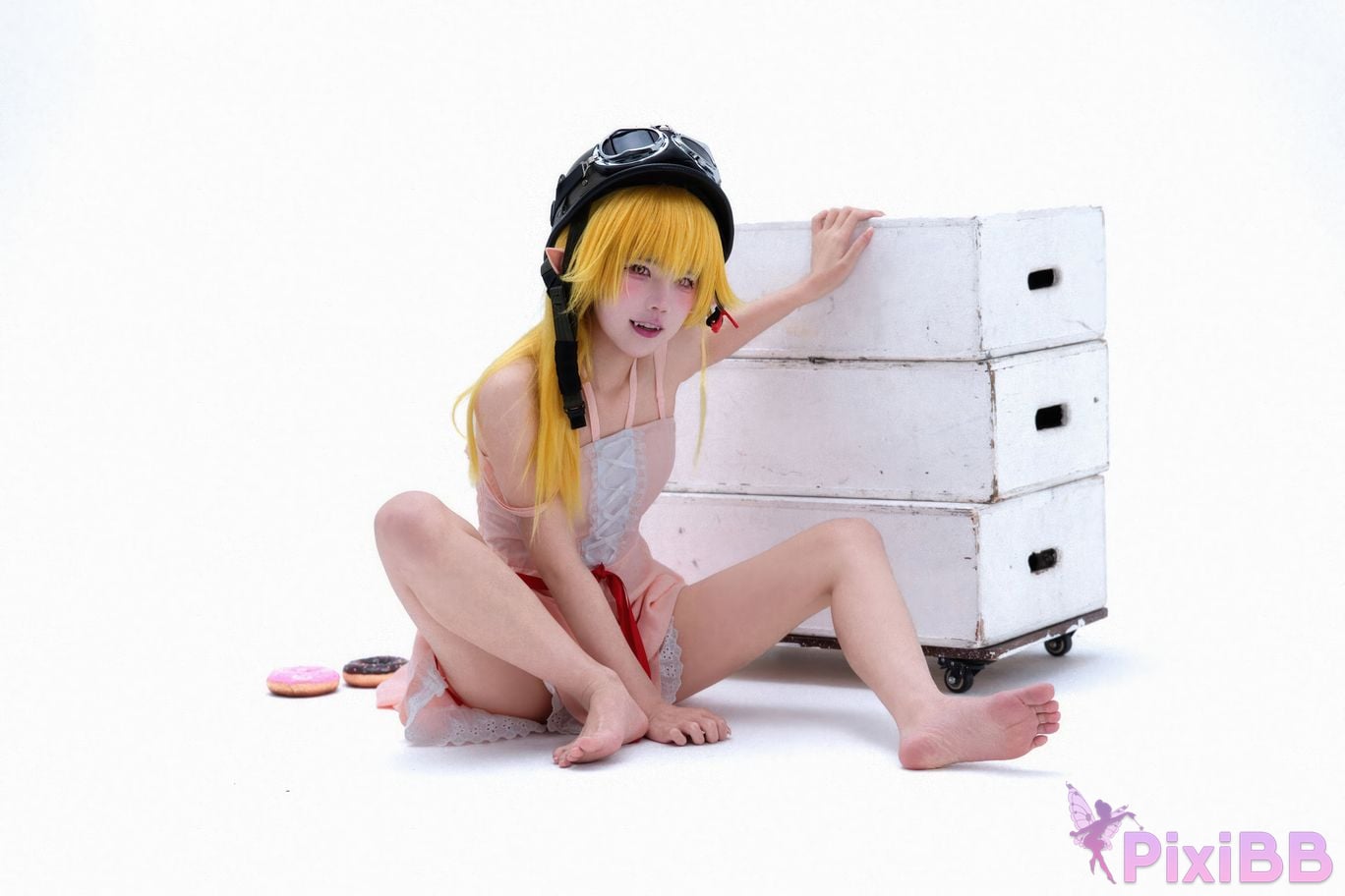 Cosplayer Shimizu Nagi Story series Shinobu Oshino PixiBB.COM 032
