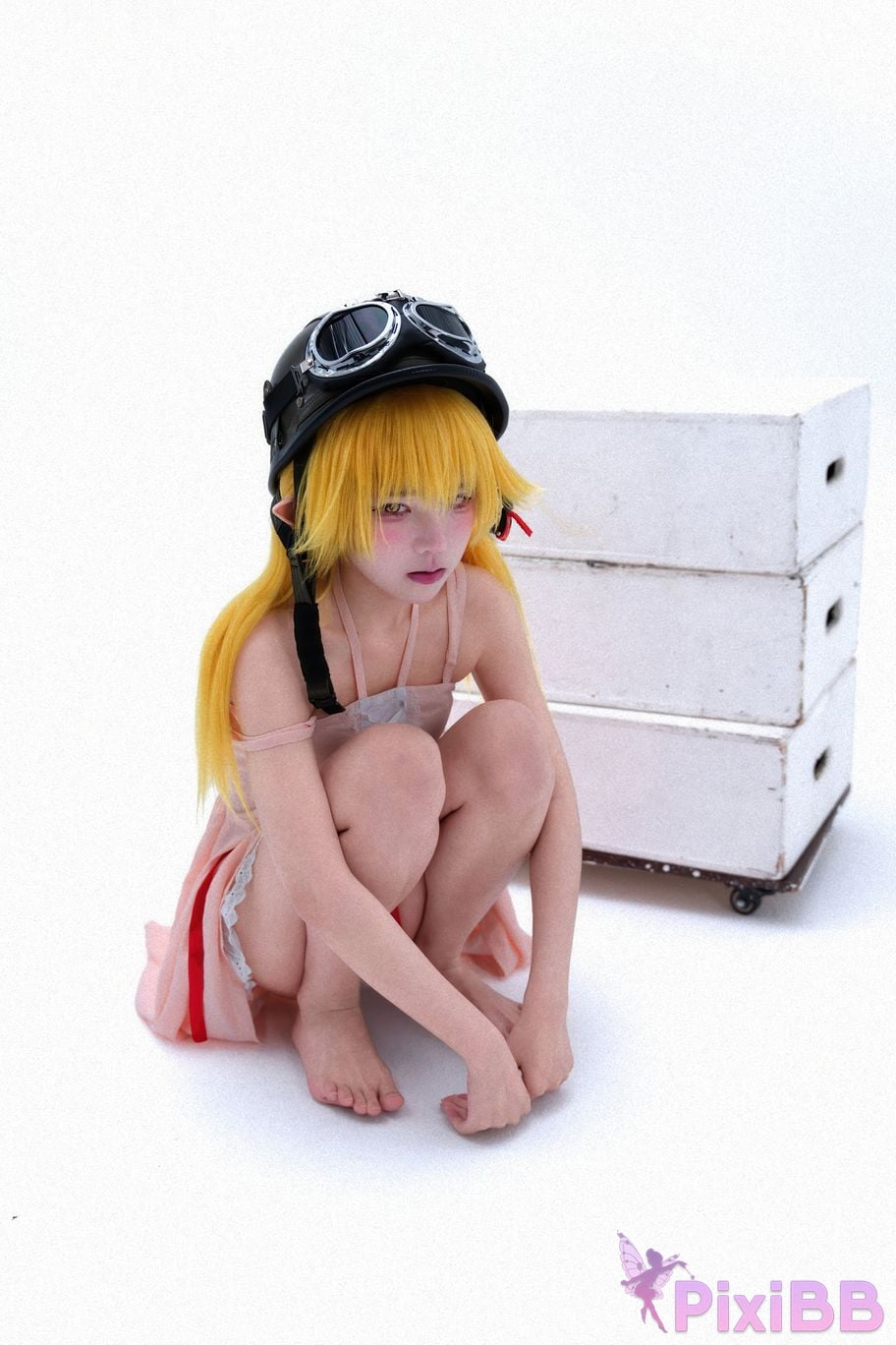 Cosplayer Shimizu Nagi Story series Shinobu Oshino PixiBB.COM 034