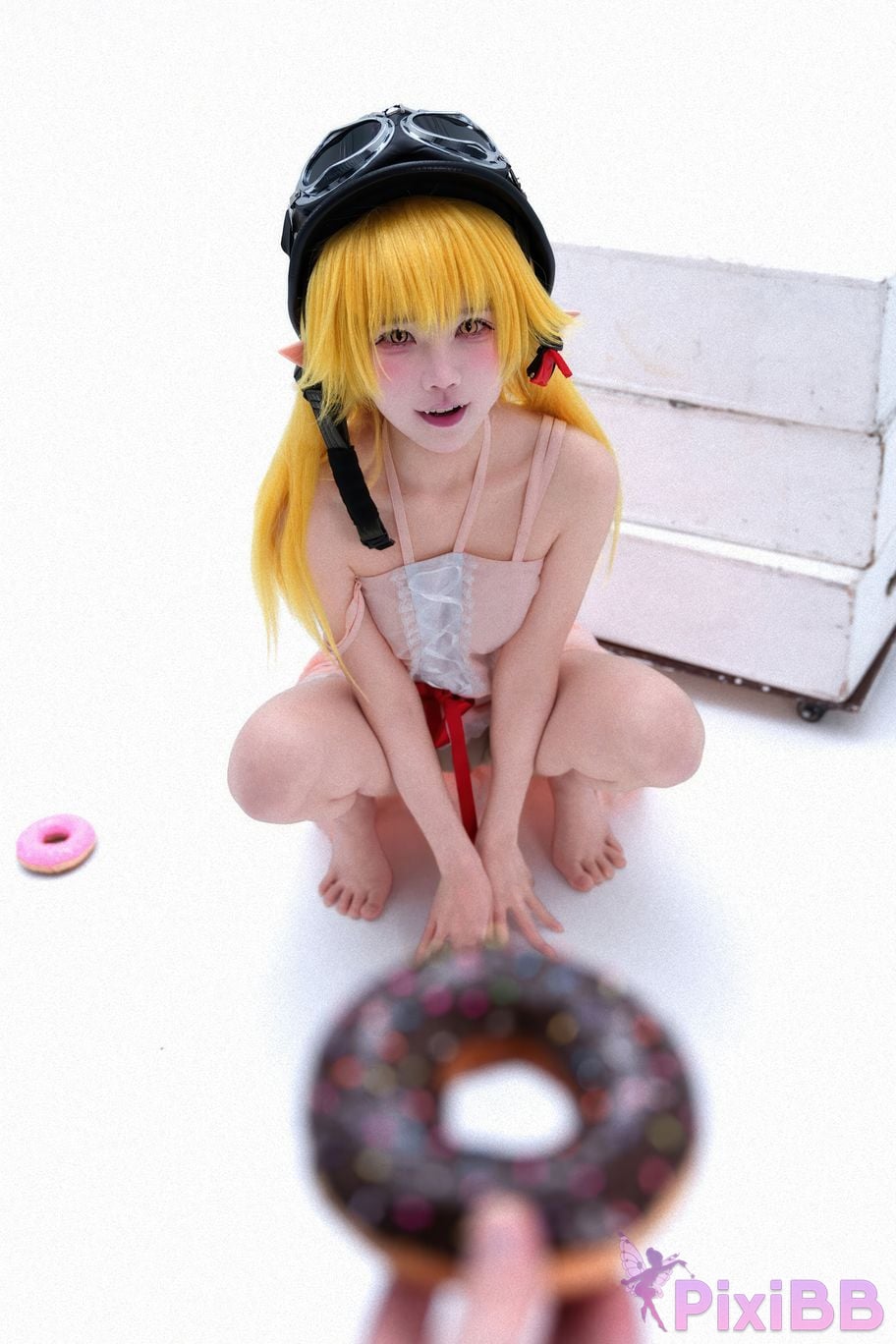 Cosplayer Shimizu Nagi Story series Shinobu Oshino PixiBB.COM 035