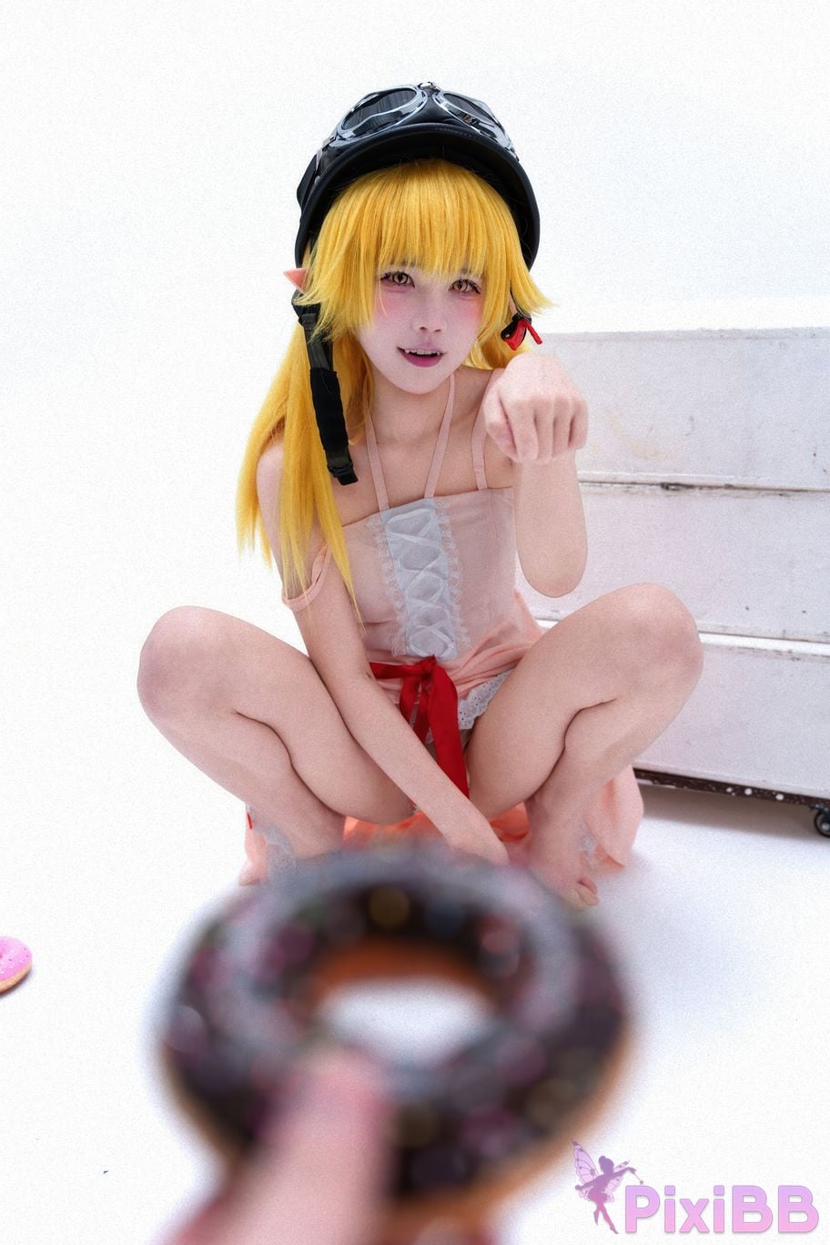Cosplayer Shimizu Nagi Story series Shinobu Oshino PixiBB.COM 036