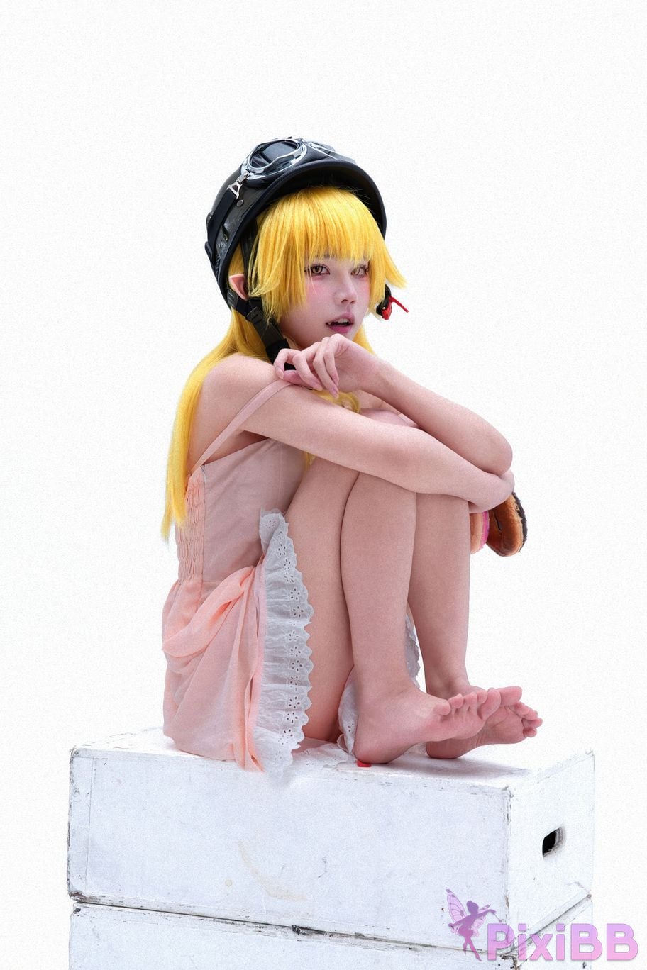 Cosplayer Shimizu Nagi Story series Shinobu Oshino PixiBB.COM 037