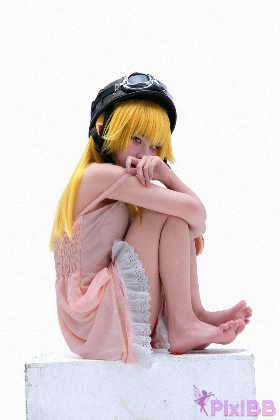 Cosplayer Shimizu Nagi Story series Shinobu Oshino PixiBB.COM 038