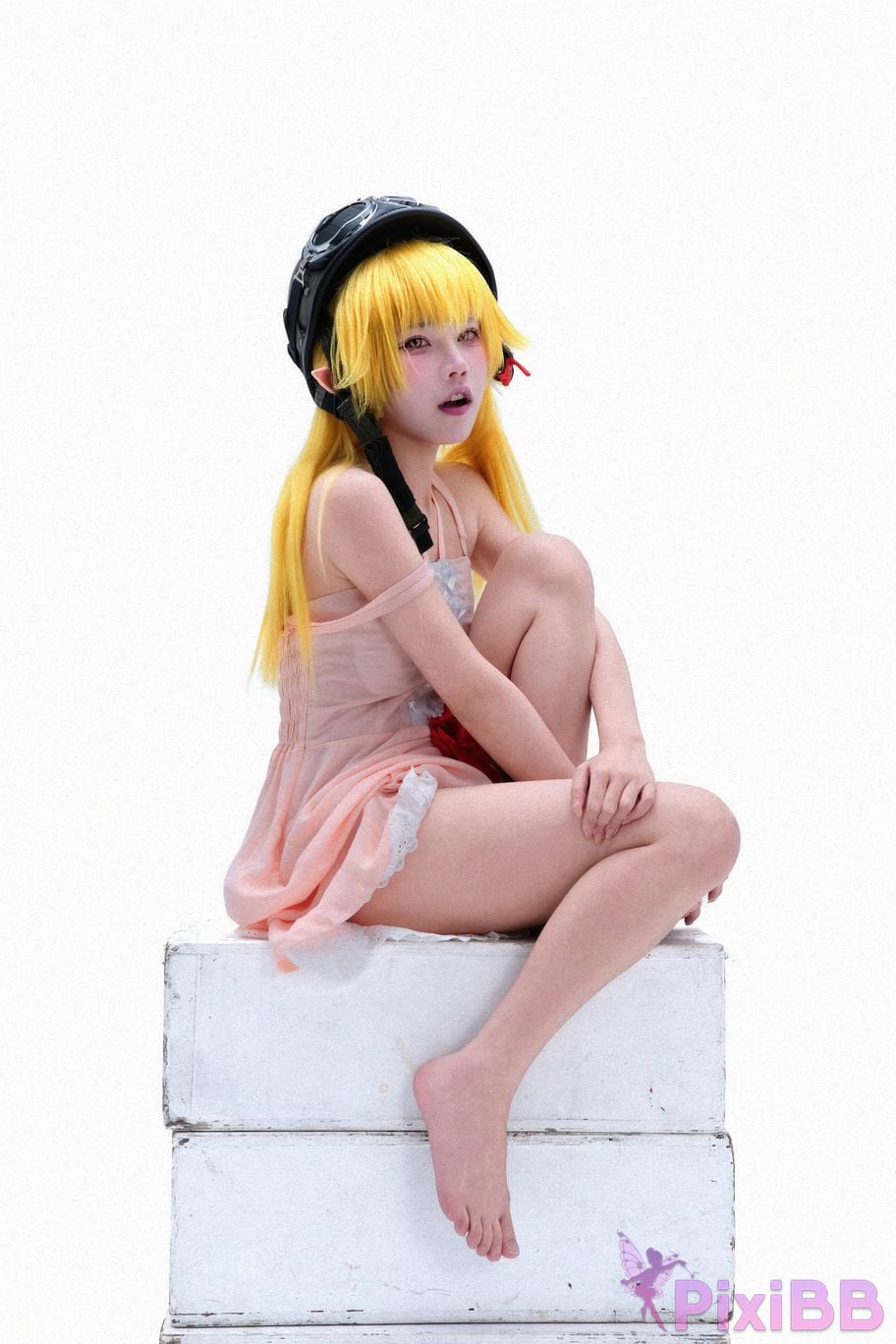 Cosplayer Shimizu Nagi Story series Shinobu Oshino PixiBB.COM 039