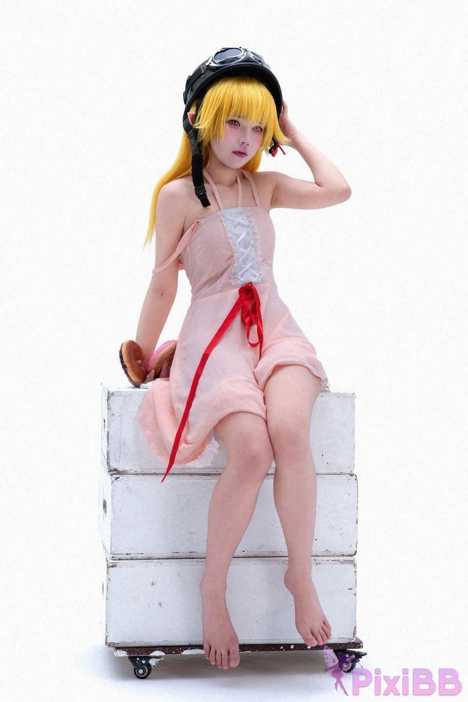 Cosplayer Shimizu Nagi Story series Shinobu Oshino PixiBB.COM 040