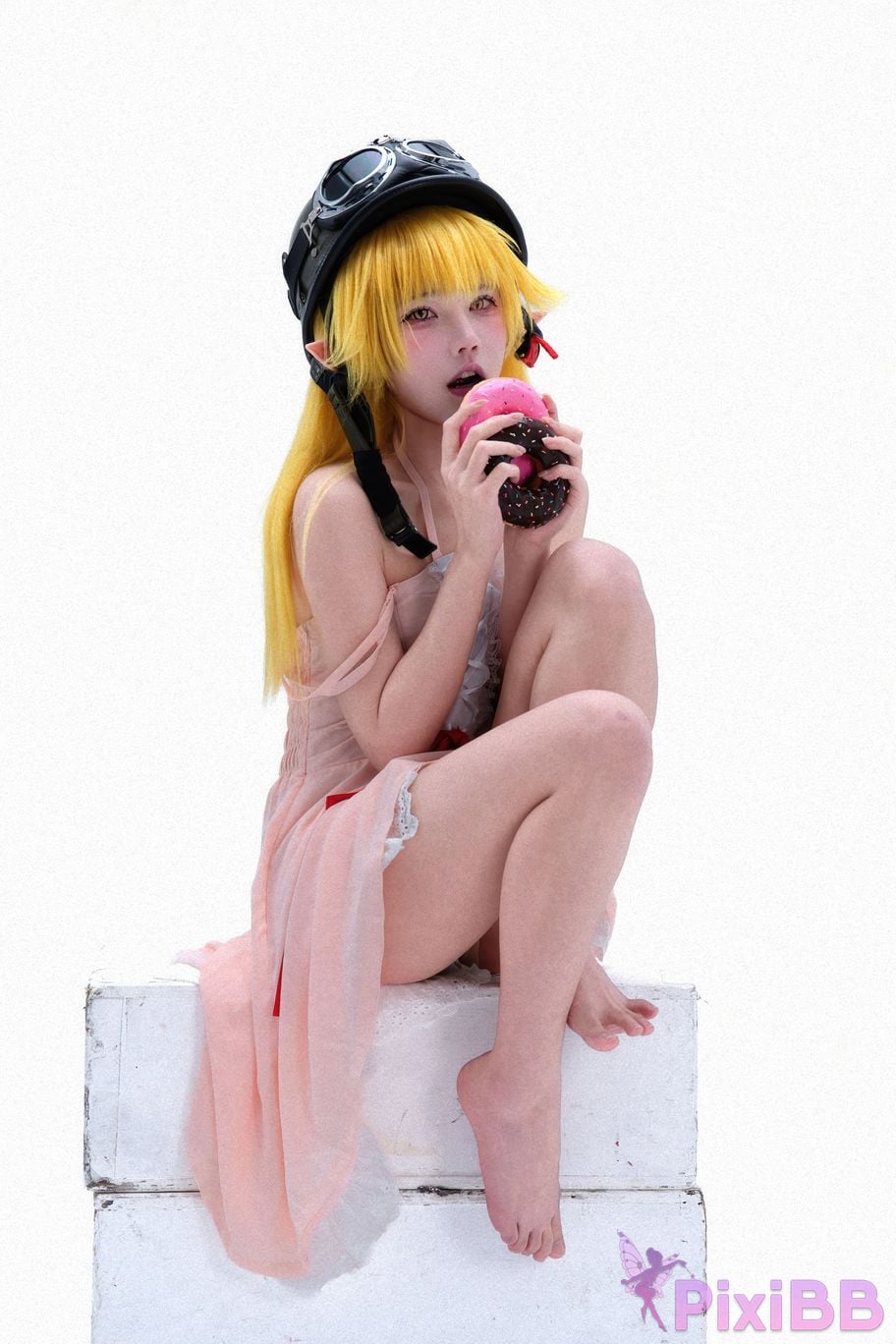 Cosplayer Shimizu Nagi Story series Shinobu Oshino PixiBB.COM 041