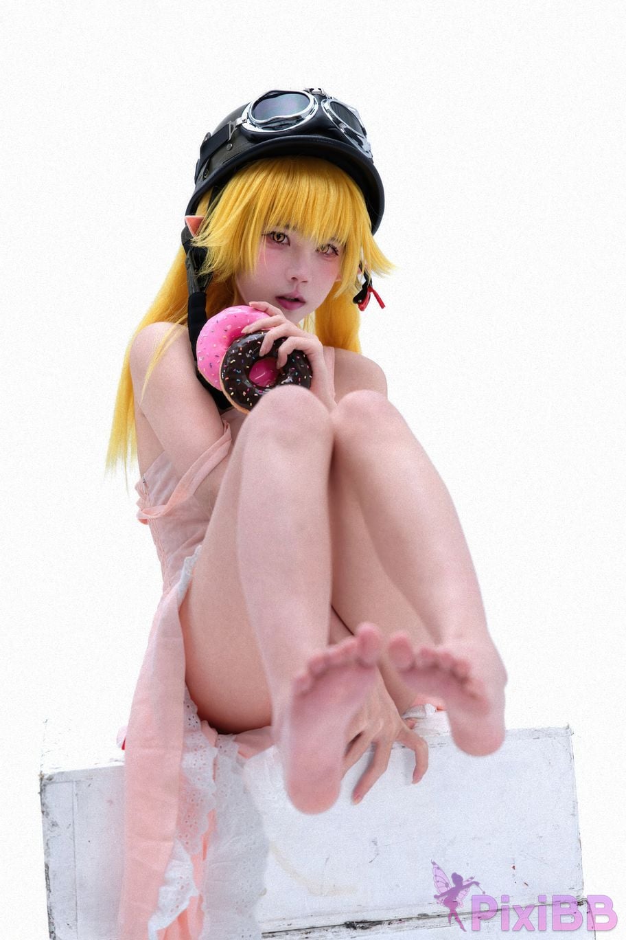 Cosplayer Shimizu Nagi Story series Shinobu Oshino PixiBB.COM 042