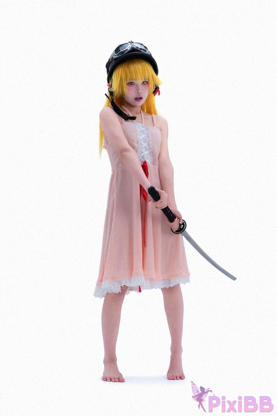 Cosplayer Shimizu Nagi Story series Shinobu Oshino PixiBB.COM 045