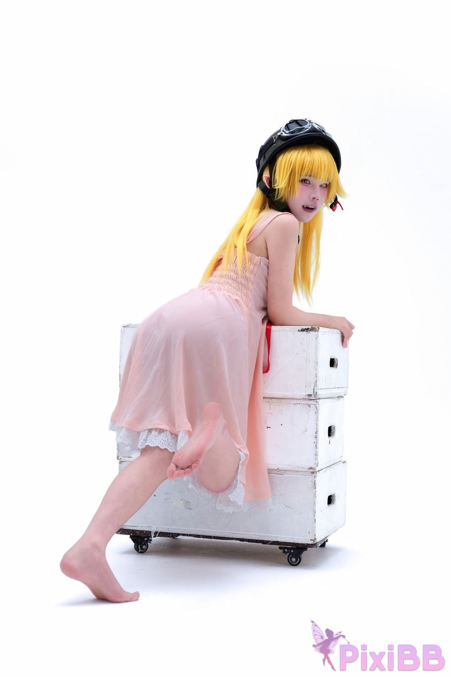 Cosplayer Shimizu Nagi Story series Shinobu Oshino PixiBB.COM 048
