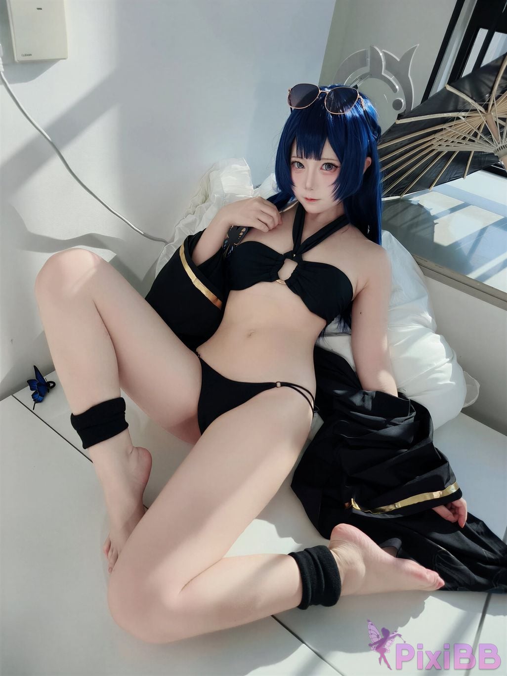 Cosplayer Son miko Blue Archive Kisaki PixiBB.COM 025