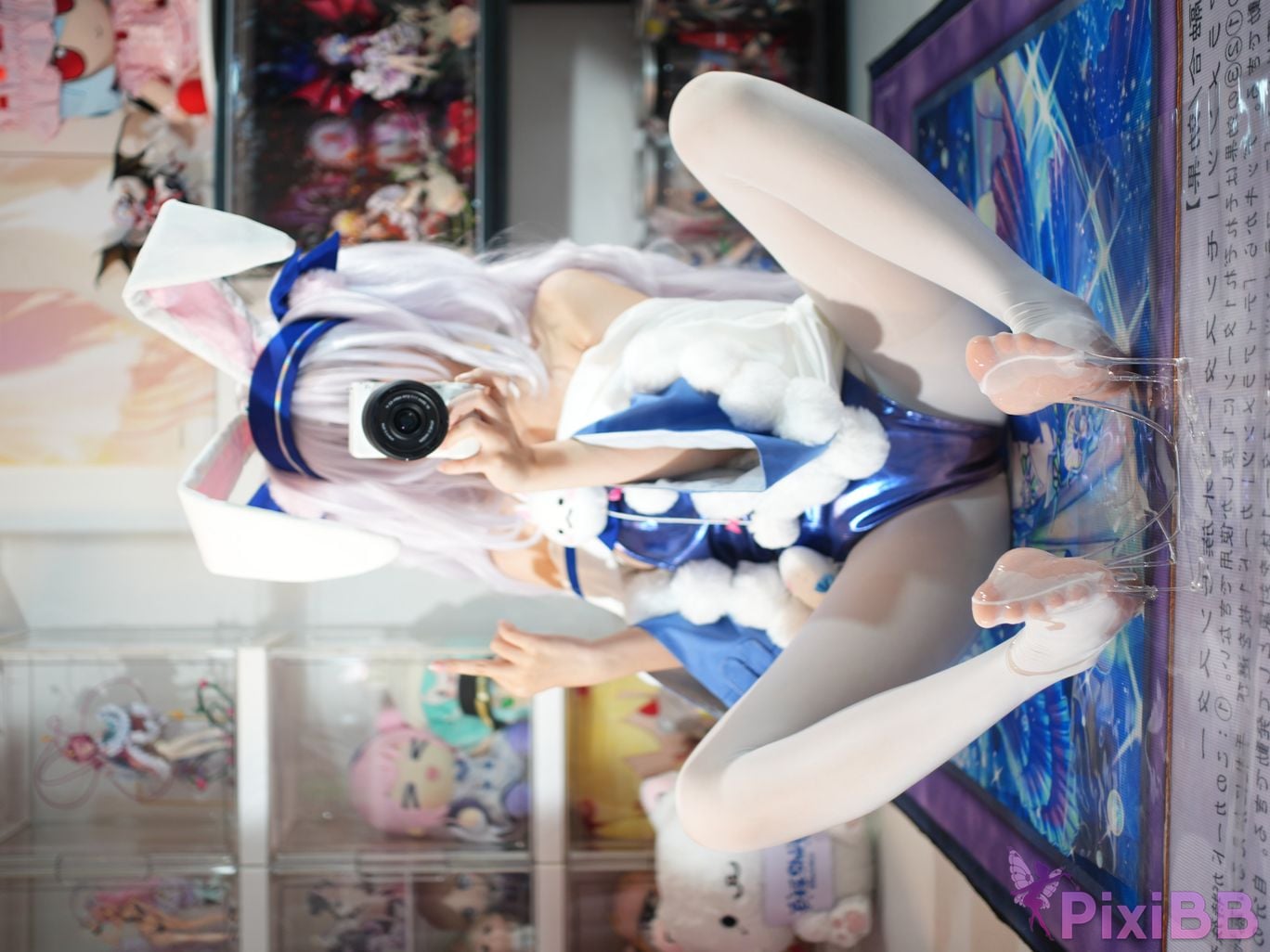 Cosplayer white oak Shirly azur lane Lafite 2 PixiBB.COM 002