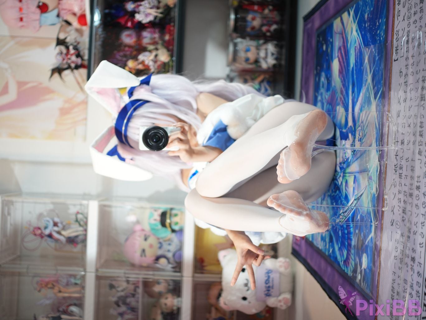 Cosplayer white oak Shirly azur lane Lafite 2 PixiBB.COM 005
