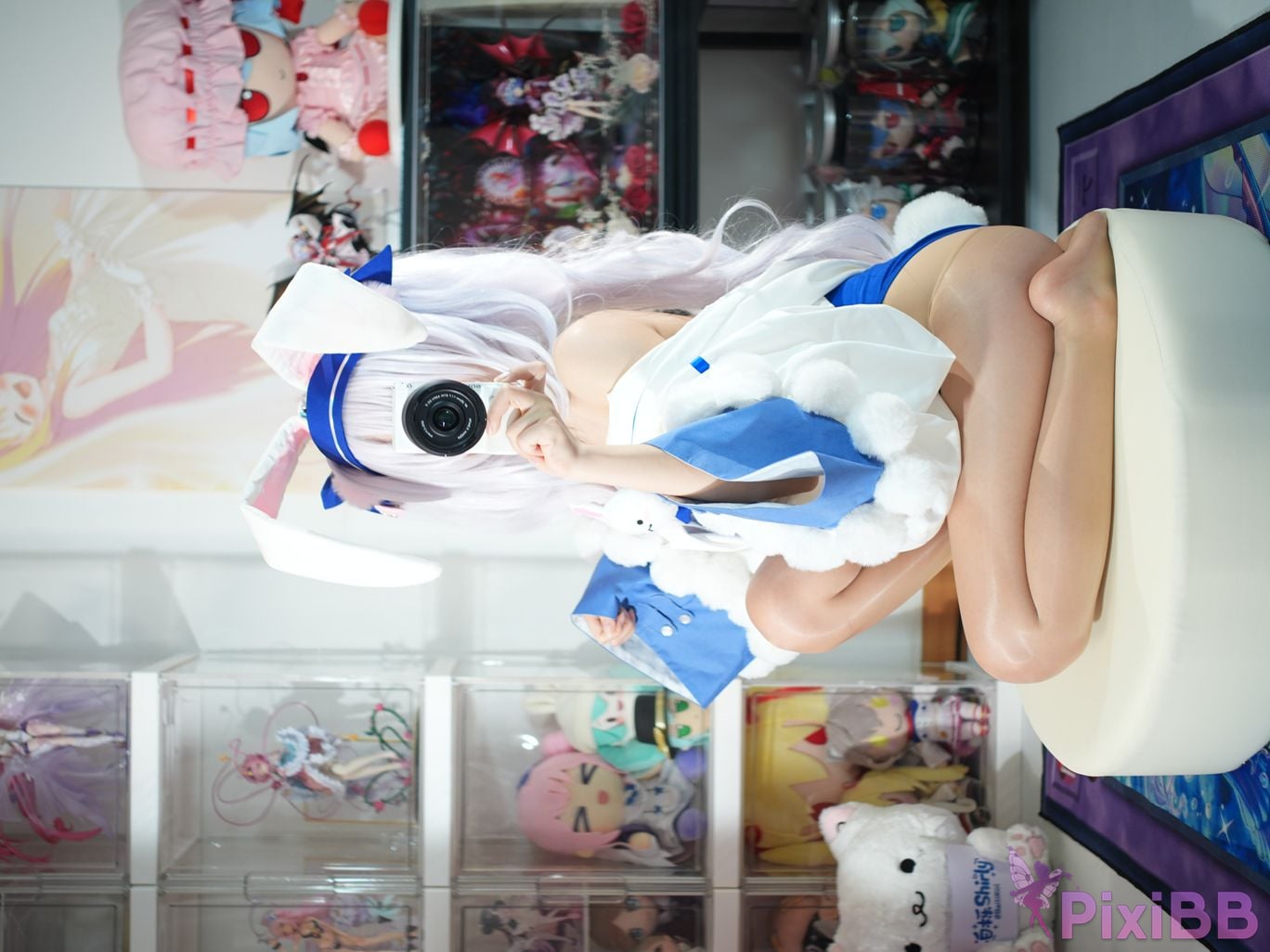 Cosplayer white oak Shirly azur lane Lafite 2 PixiBB.COM 009