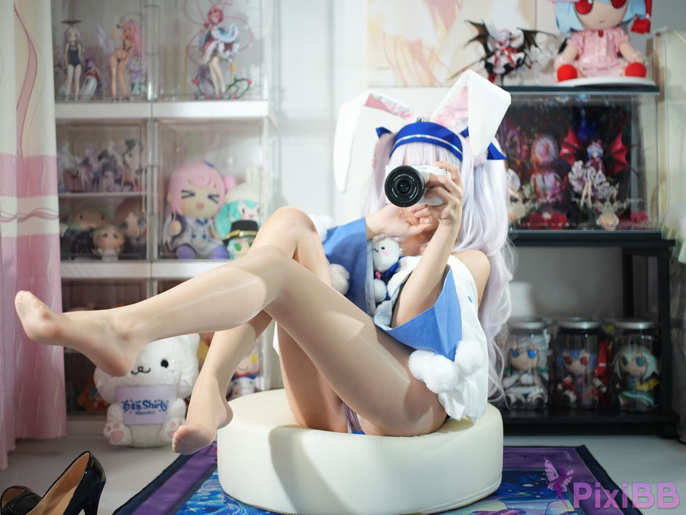 Cosplayer white oak Shirly azur lane Lafite 2 PixiBB.COM 015