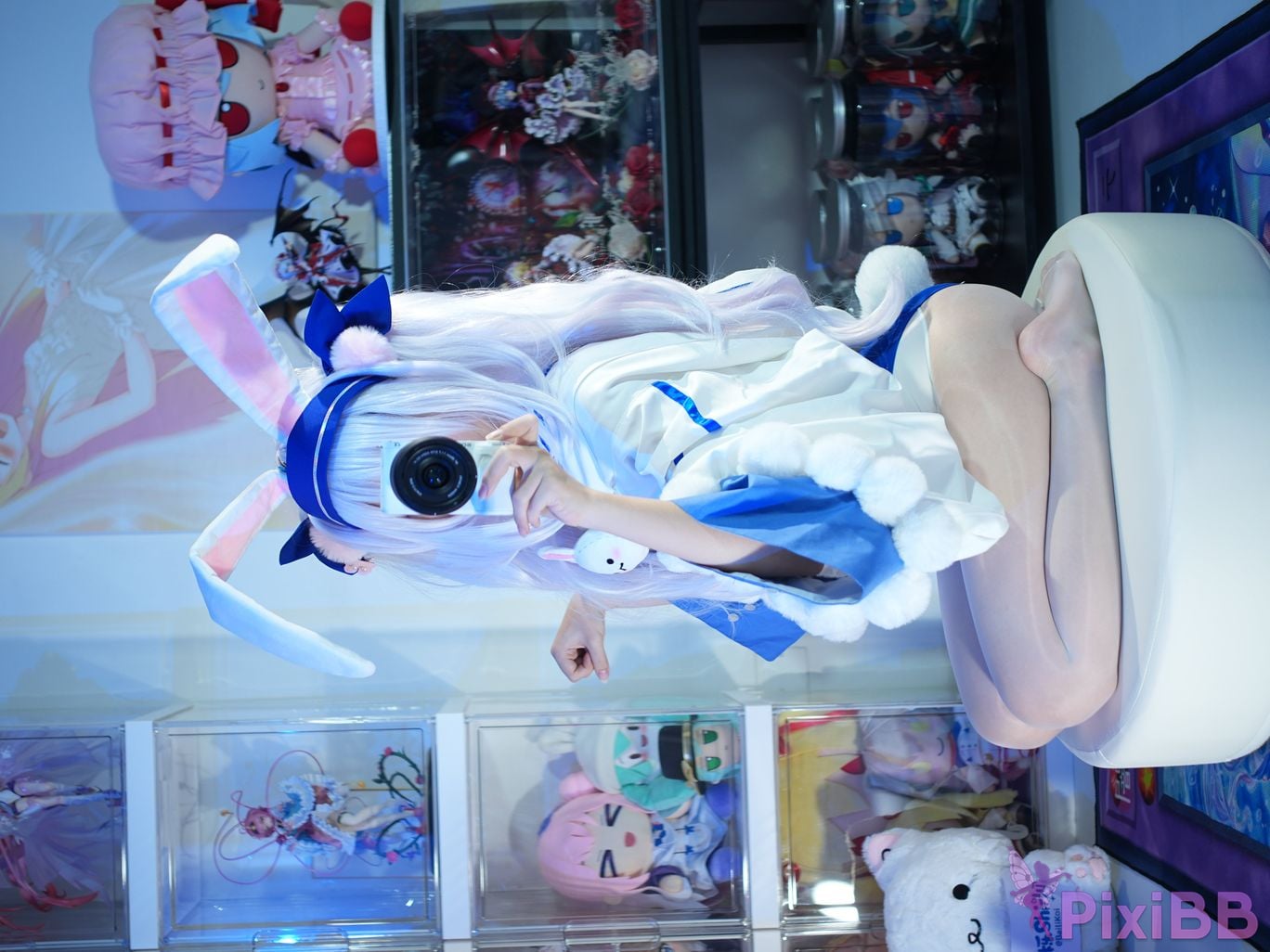 Cosplayer white oak Shirly azur lane Lafite 2 PixiBB.COM 016