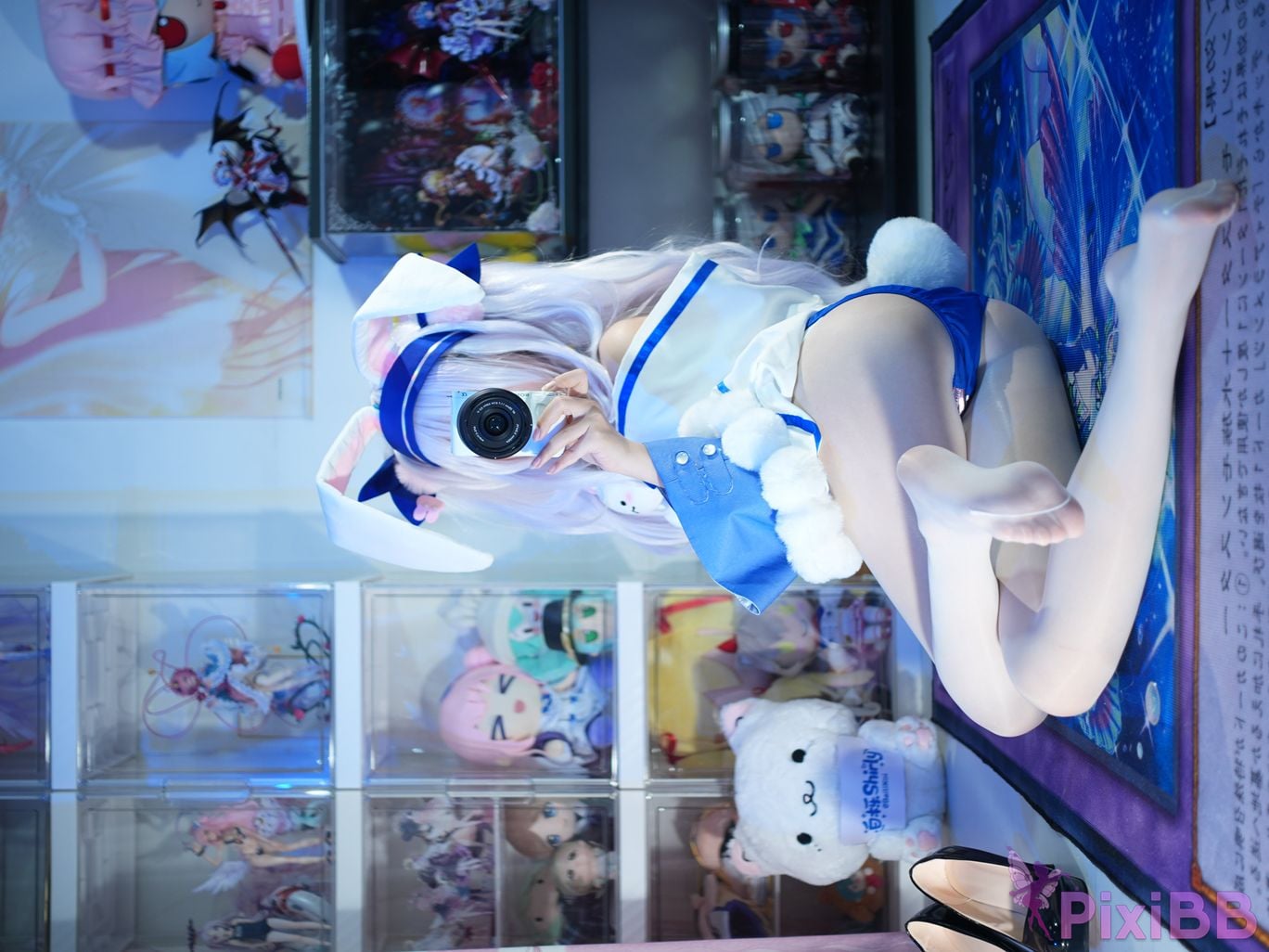 Cosplayer white oak Shirly azur lane Lafite 2 PixiBB.COM 020