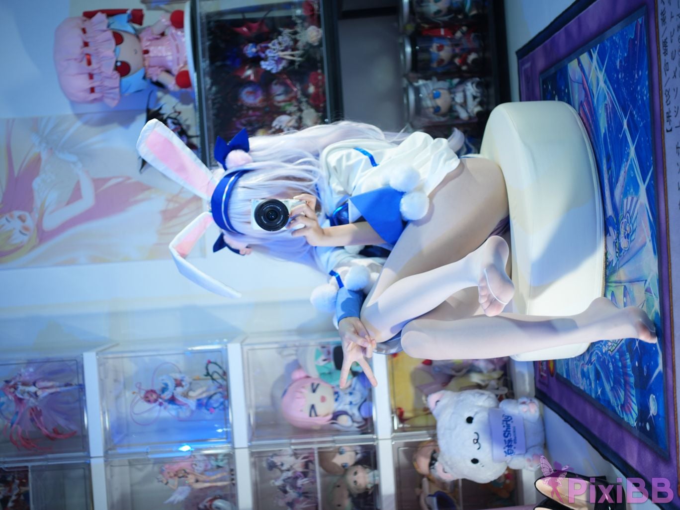 Cosplayer white oak Shirly azur lane Lafite 2 PixiBB.COM 021