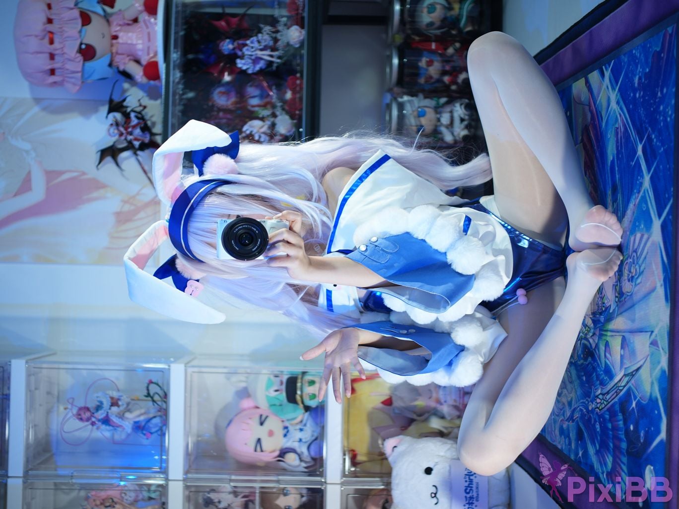 Cosplayer white oak Shirly azur lane Lafite 2 PixiBB.COM 022