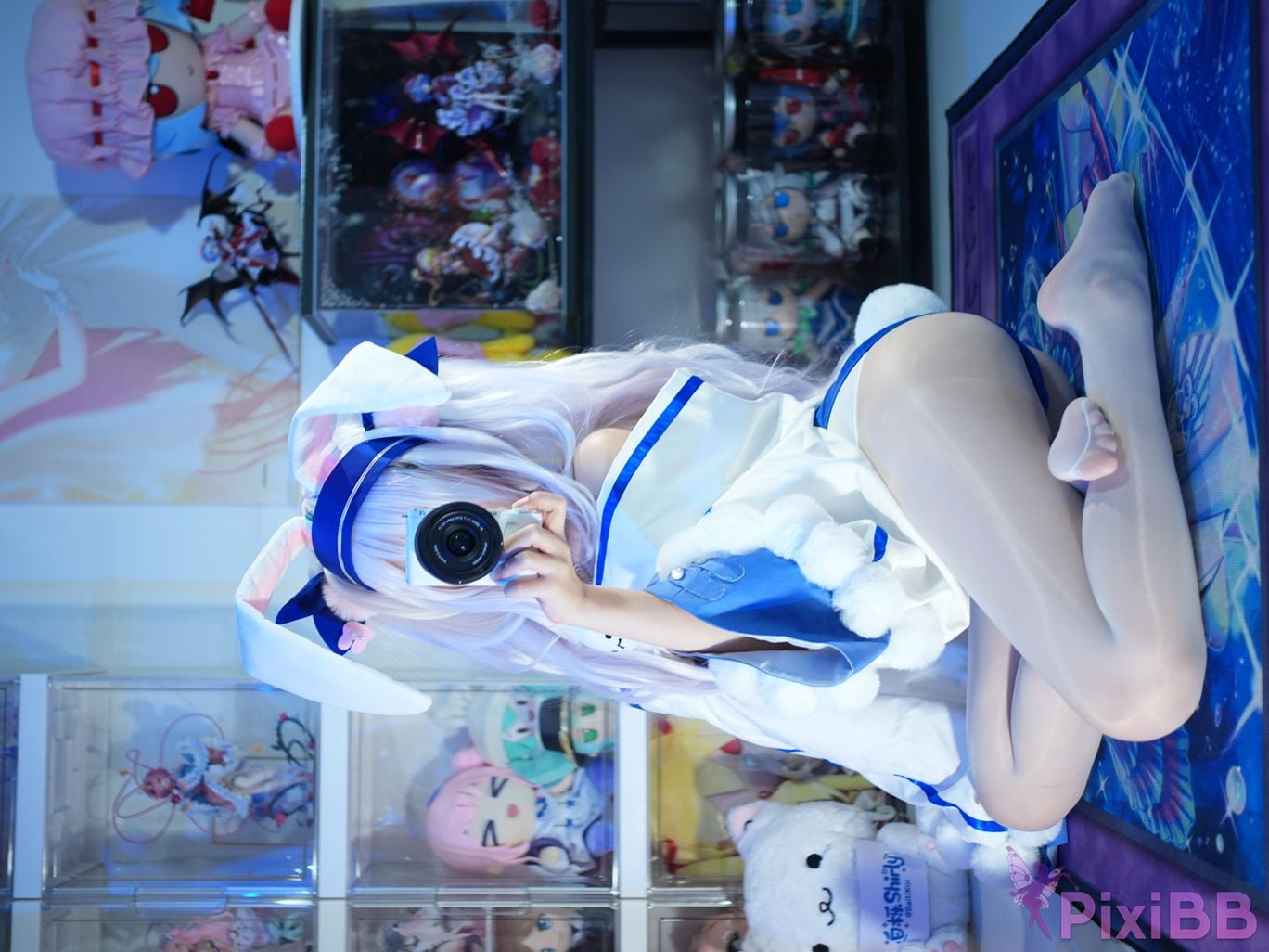 Cosplayer white oak Shirly azur lane Lafite 2 PixiBB.COM 023
