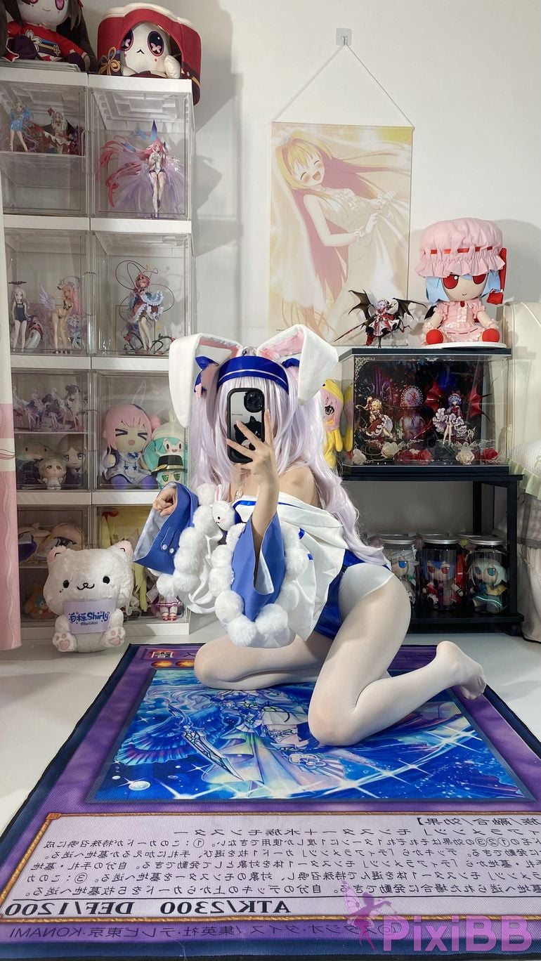 Cosplayer white oak Shirly azur lane Lafite 2 PixiBB.COM 031