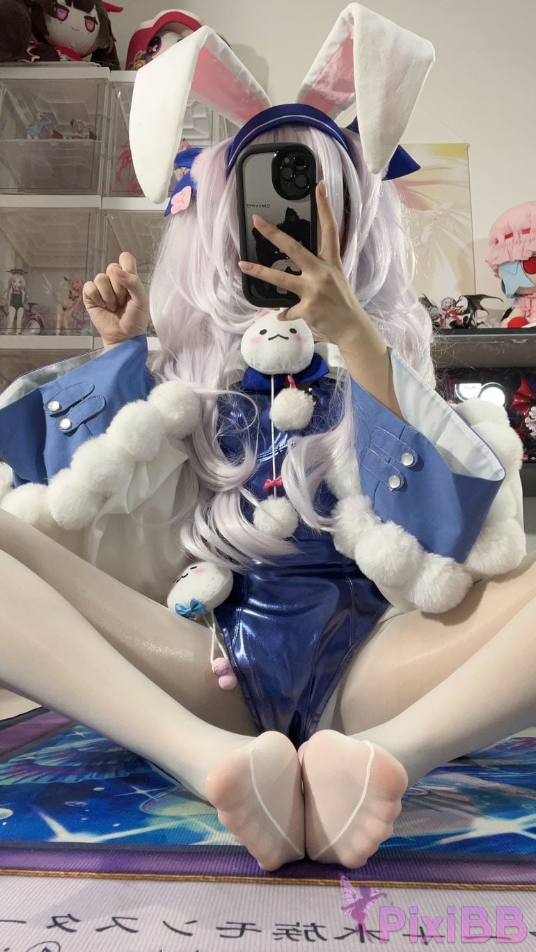 Cosplayer white oak Shirly azur lane Lafite 2 PixiBB.COM 060
