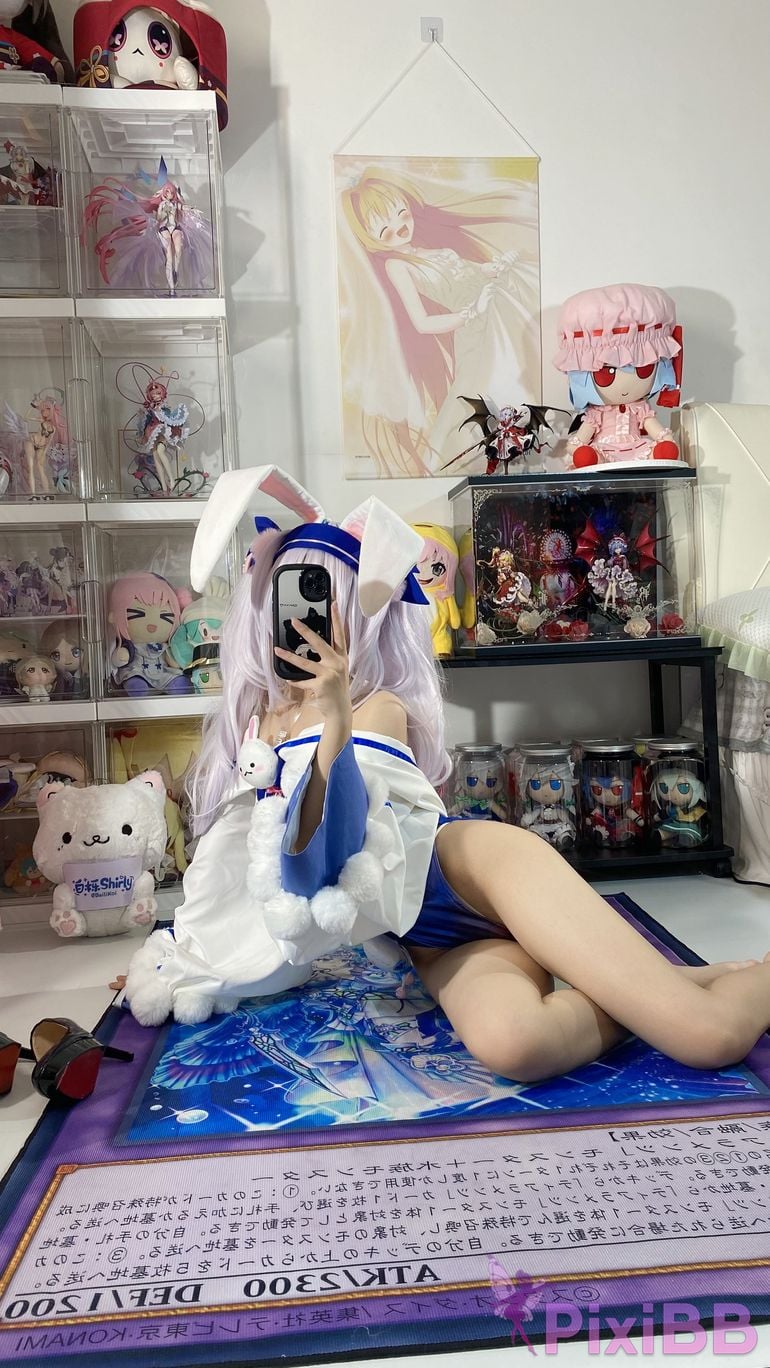 Cosplayer white oak Shirly azur lane Lafite 2 PixiBB.COM 068