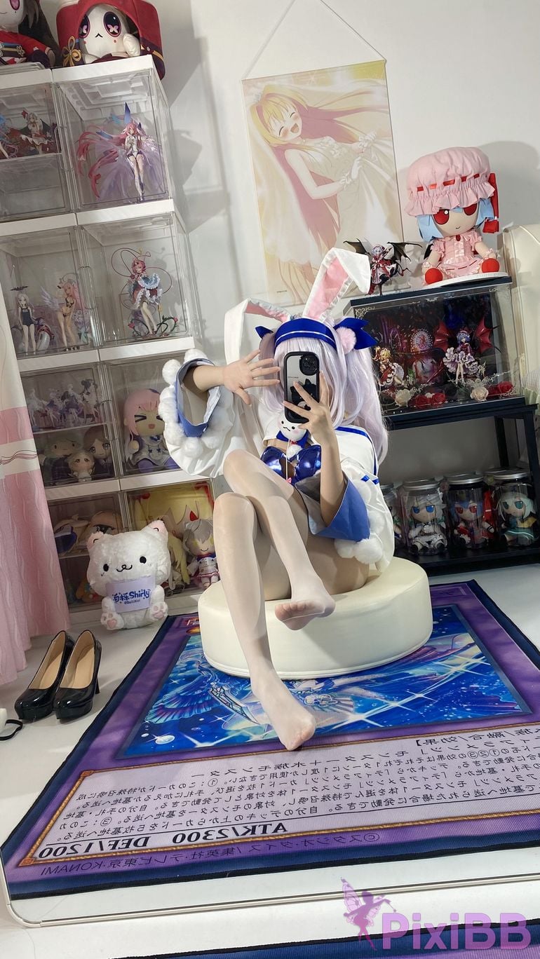Cosplayer white oak Shirly azur lane Lafite 2 PixiBB.COM 071