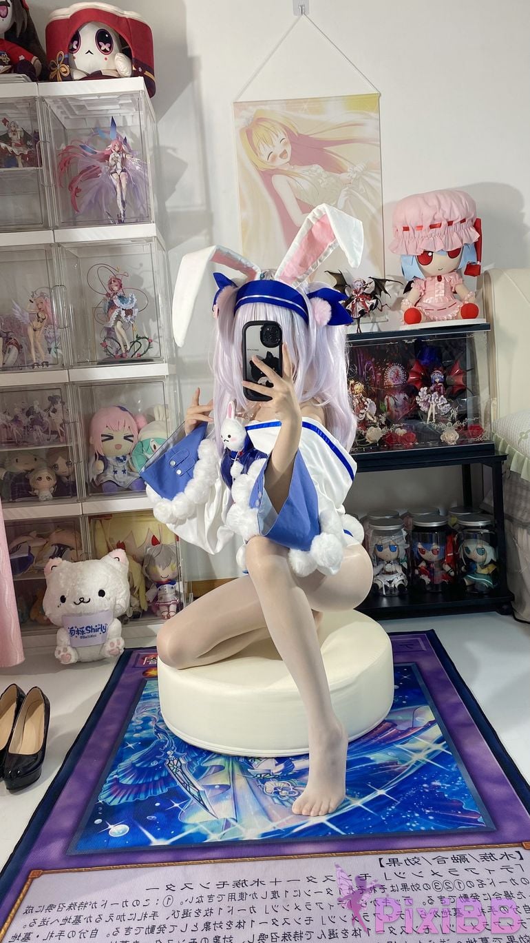 Cosplayer white oak Shirly azur lane Lafite 2 PixiBB.COM 072