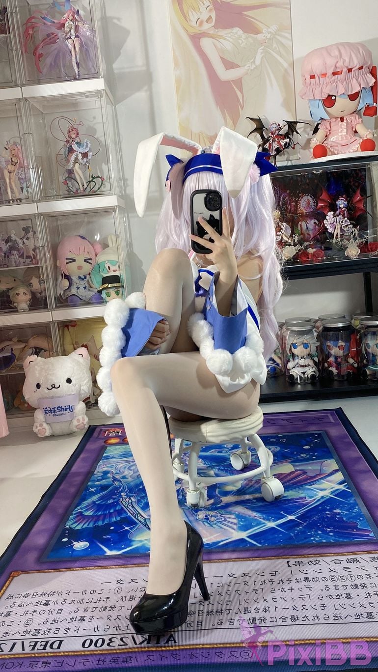Cosplayer white oak Shirly azur lane Lafite 2 PixiBB.COM 075