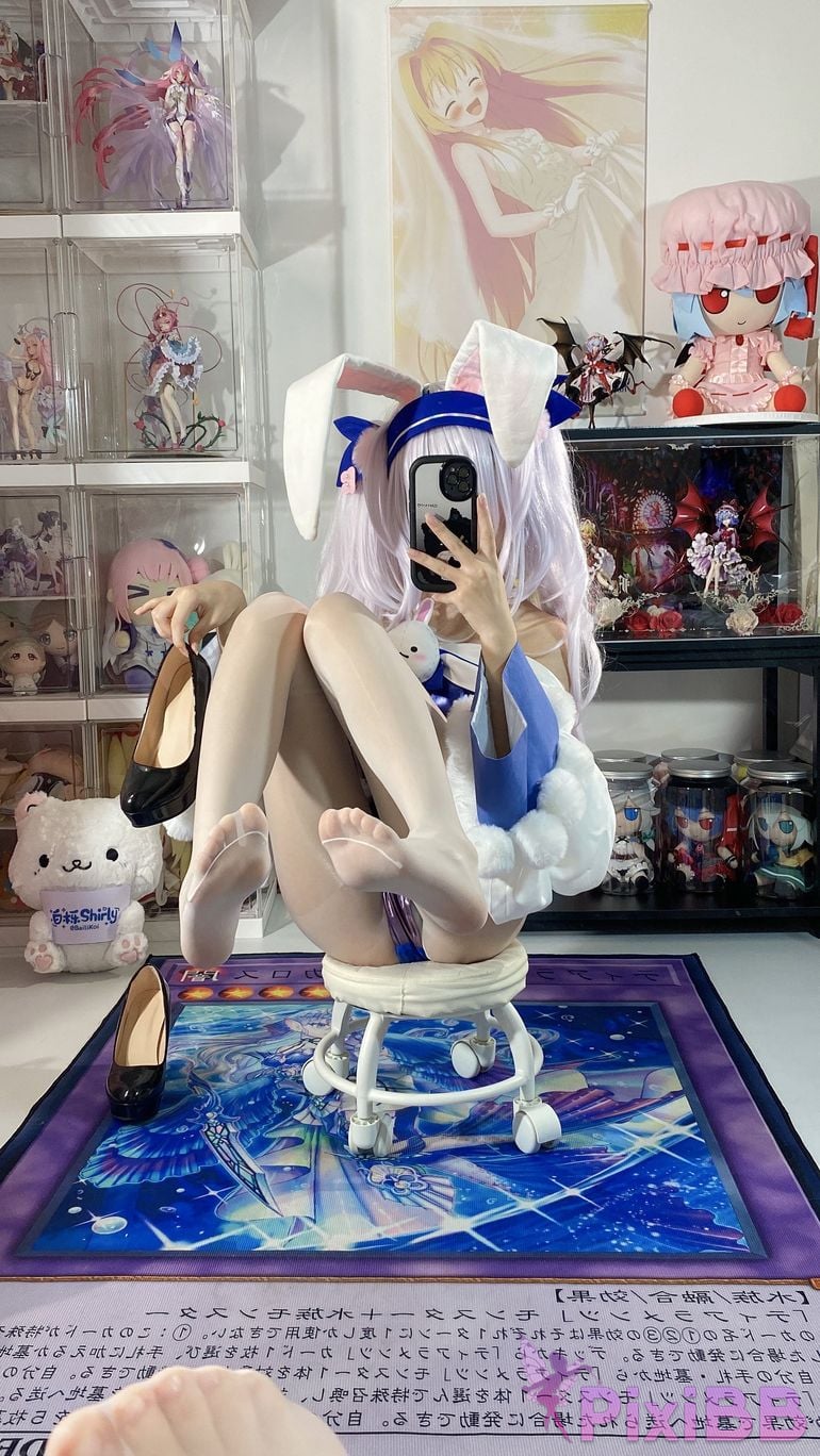 Cosplayer white oak Shirly azur lane Lafite 2 PixiBB.COM 077